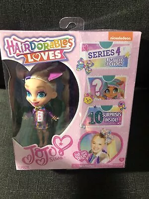 JoJo Siwa Hairdorables Loves Limited Edition 10 Surprises Toy Doll Series 4! • $27.67