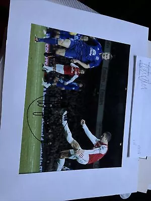 Arsenal Robin Van Persie Signed Photo With COA • £25