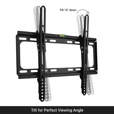 TILT TV WALL BRACKET MOUNT 32 37 40 42 46 48 50 55 INCH Samsung LG Sony Hisense • £9.99