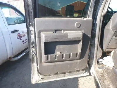 Used Rear Left Door Interior Trim Panel Fits: 2011  Ford F350sd Pickup Trim • $229.98