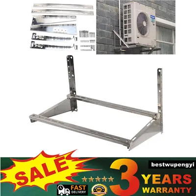 £40.01 • Buy Air Conditioning Wall Mounted Bracket Outdoor AC Support Rack Stainless Steel