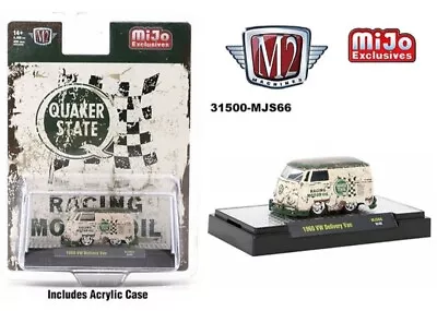 M2 Machines 1:64 '60 Volkswagen Delivery Van Quaker State Weathered MiJo  • $9.98