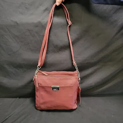 Rosetti Purse Midge Crossbody Handbag Berry 11EFA10KL Chain Strap Pockets NWT • $50.57
