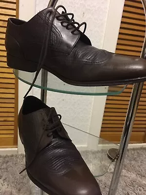 £39.99 • Buy Mark&spencer - Mens-smart-leather-lace- Up-shoes-size —u.k-9.5”-eur-44”-us-9.5”