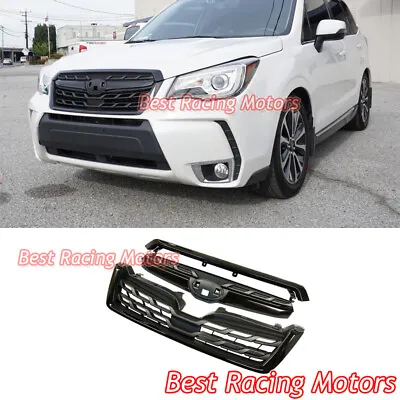 For 2014-2018 Subaru Forester OE Style Front Bumper Hood Grille (ABS) • $118.99