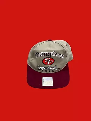 San Francisco 49ers Super Bowl XXIX Champs VTG SnapBack Hat NWOT • $20