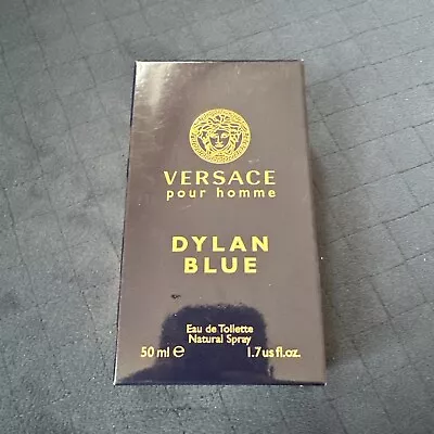 Versace Pour Homme Dylan Blue 1.7oz /1.6 Oz /50 Ml Men's Edt Spray NEW Authentic • $38