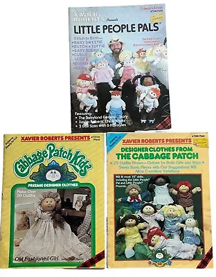 Xavier Roberts Little People Pals Soft Sculpture Dolls Craft UNCUT Pattern READ! • $14.99