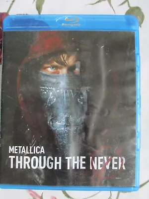 METALLICA Through The Never (Blu-ray 2-Disc Set) Rare OOP Good Condition Blu-Ray • $9.99