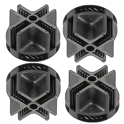 Black  C&c Extra Cage Corners ( 32 Pack ) Mesh Grid Connector Pack • £29.99