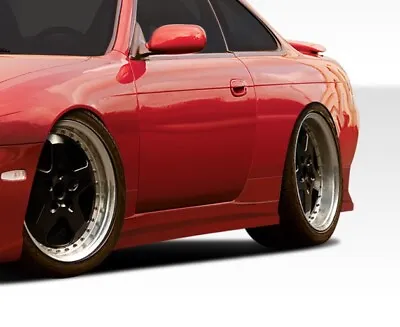 Duraflex WX-9 Side Skirts Rocker Panels - 2 Piece For 1995-1998 240SX S14 • $240