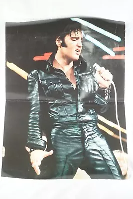 Elvis Presley Pinup Poster Original 16x22 Double Sided ELVIS LIVE Poster • $29.95