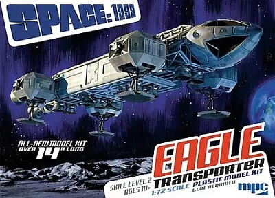 MPC Space 1999- Eagle Transporter 14'' - Science Fiction Plastic Model Kit • $44.51