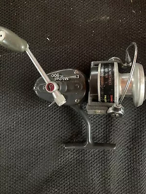 ******* WORKING Vintage Garcia Mitchell 900 Spinning Fishing Reel MADE IN FRANCE • $28