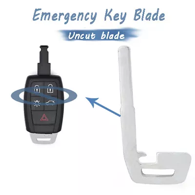 Smart Remote Emergency Key Blade Uncut Blank For Volvo C30 S40 V50 C70 862556 • $10.83