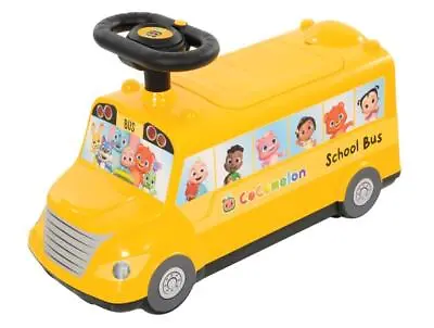 Cocomelon School Bus Kids Push Child Ride On Toy Yellow • £34.99