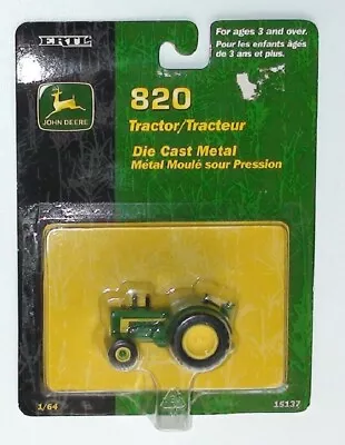 $19.99 • Buy 1956 John Deere 820 Tractor Diecast Scale 1/64 Ertl