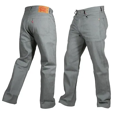 Levi’s 501 Original Shrink-to-Fit Men's Jeans In Silver Grey 00501-1403 • $63.60