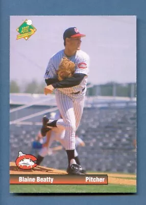 1993 RBI Carolina MUDCATS #12 BLAINE BEATTY Victoria TEXAS • $4.99