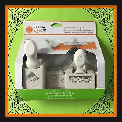 Martha Stewart SPIDERS Punch Around The Page Set  🕷 Halloween!  ***NEW*** .2 • $34.95