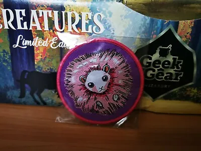 £12 • Buy Harry Potter Geek Gear Magical Creatures 2021 Pygmy Puff Cloth Patch Badge