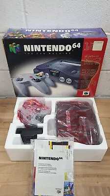 **NEW** Nintendo 64 N64 Launch Edition Console Brand New In Box! • $385