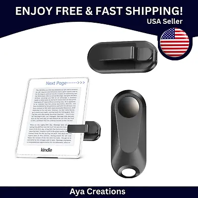 Aukire RF Remote Control Page Turner - Effortless Reading Accessories For Kindle • $54.98