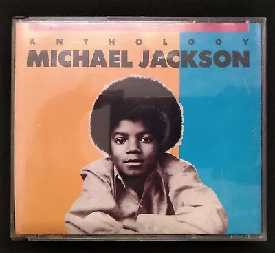 Michael Jackson ‎DOUBLE CD Anthology Brazilian Fat Case Rare • $100