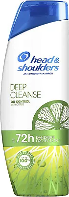 Head & Shoulders Clarifying Shampoo For Greasy Hair Anti-Dandruff Shampoo 400ml • £5.45