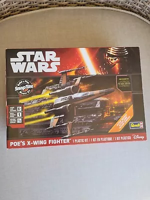 Star Wars Snap Tite Model Kit Poe's X-wing Fighter By Revell • $17.99