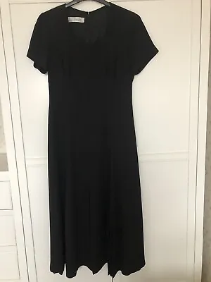 J Taylor Lovely Black Dress. Size 12 • £15