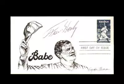Fran Healy Signed 1983 FDC Babe Ruth Cache New York Yankees Autograph • $14