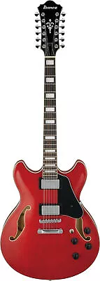 Ibanez Artcore AS7312 Semi-hollow Electric Guitar - Transparent Cherry Red • $549.99