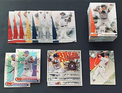 2017 Topps Finest Baseball Base/Refractors/Inserts You Pick • $0.99