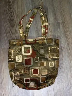 Mossimo Supply Co  Brown Boho Purse Handbag Design Tote Bag • $10.99