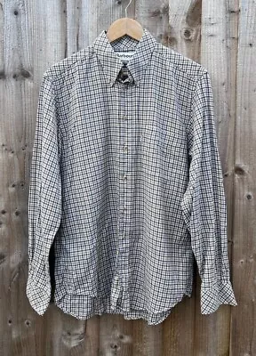 Barbour Comfort Fit Country Long Sleeve Scotland Check Shirt - Medium • £12.99