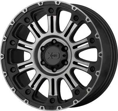 17 Inch Satin Black Rims Wheels XD Series XD829 Hoss 6x139.7 Lug 17x9  NEW Set 4 • $1088