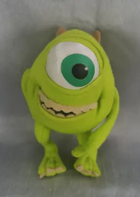 Disney Pixar Mike Wazowski Monsters Inc Joke Book Keychain Clip Plush Soft Toy • £12