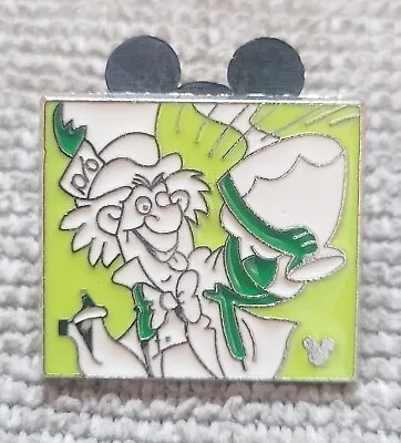 Mad Hatter Alice Wonderland Disney Trading Pin Hidden Mickey 3of5 Free Shipping • $9