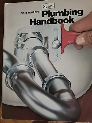 Vintage Do-It-Yourself Plumbing Handbook By Sears (PB) RARE 1960's • $1.99