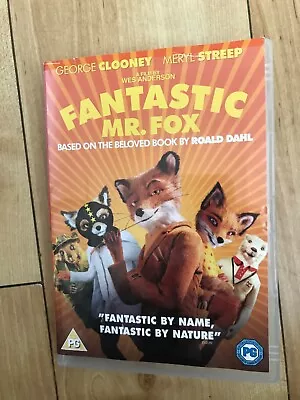 Dvd Fantastic Mr Fox Based On Roadl Dahl’s Book • £1