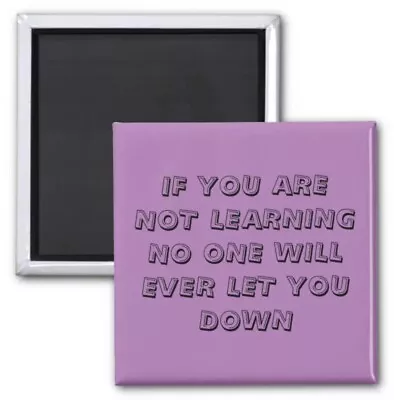 Square Daily Reminders And Quotes Learning Size 2 Inch Size Print Collectable • £19.28