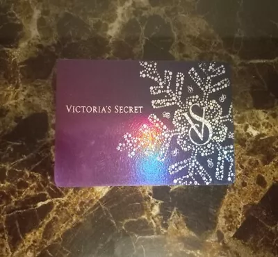 Victoria's Secret 2011 Snowflake Collectible Gift Card • $4