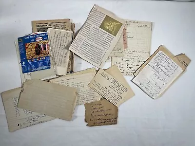 Vintage Handwritten Recipes Personal Collection  • $7.50