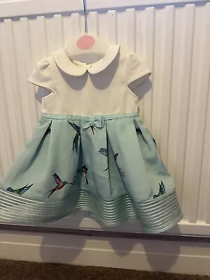 Ted Baker Baby Girls Dress 6-9 Mo The Formal Party Dress • £7