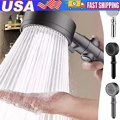 High-Pressure Shower Head Multi-Functional Hand Held Sprinkler With 5 Modes New • $5.98