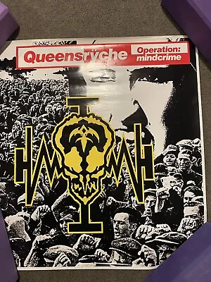 $38 • Buy Queensryche Mindcrime Promo Poster
