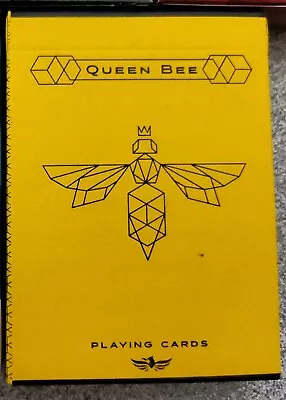 NEW Ellusionist Queen Bee Gold Black Playing Cards Deck - Magic Tricks • $14