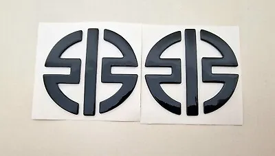 £9.95 • Buy Kawasaki River Mark H2 Black 3D Badge Sticker Graphic Decal Logo