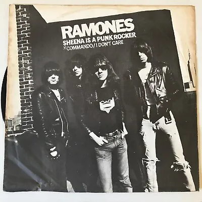 Ramones ‎– Sheena Is A Punk Rocker (1977 UK 12  Numbered) RAM001 • £19.99
